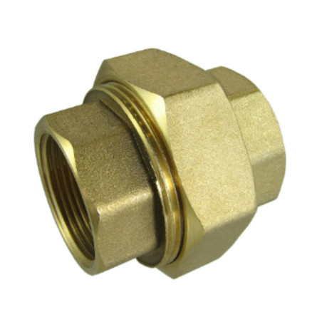 1 x Raccord union droit 26x34 (1") Femelle/Femelle Laiton Figure 340