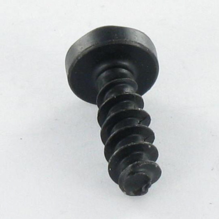 1 x Vis pvc Tête cylindrique TC TORX T10 3X8 Acier zingué noir microvis