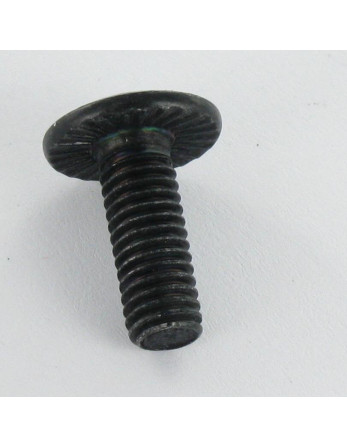 Vis Poelier Clé de 5 HC5 M8X16 Cranté SOUS Tête Diamètre de tête: 14 Acier zingué noir