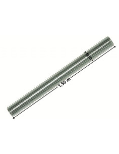 Tige filetée M10 Longueur 1.50M Acier zingué 2