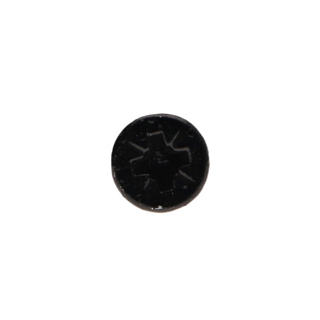 1 x VBA Vis bois agglo Tête fraisée Pozi N°2 4X30 Filetage total Acier zingué noir