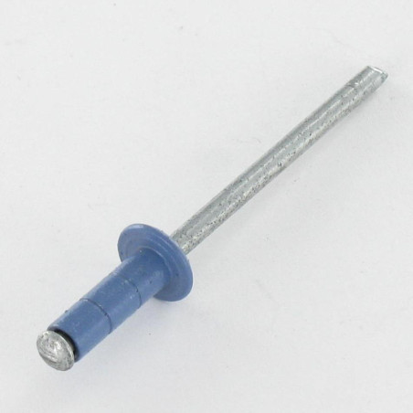 1 x Rivet aveugle multiserrage GOMULTI Aluminium Tige acier TRS 4X12 RAL5014