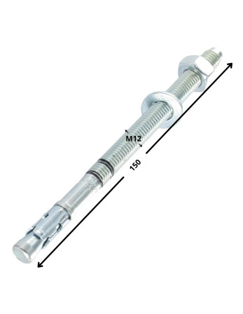 Goujon Ancrage R-XPTIIIZP M12X150 Acier zingué RAWLPLUG