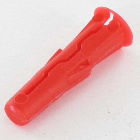 1 x Cheville Universelle PP UNO 6 Rouge RAWLPLUG