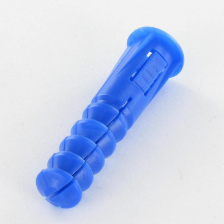 1 x Cheville à collerette RAM RC 10X48 Bleue