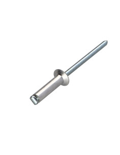 Rivet aveugle Aluminium Tige acier 4X16 Epaisseur de...