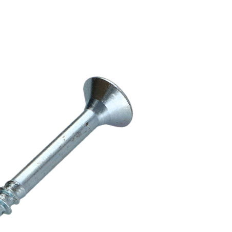 1 x VBA Vis bois agglo Tête fraisée Pozi N°2 5X60 Filetage partiel Acier zingué