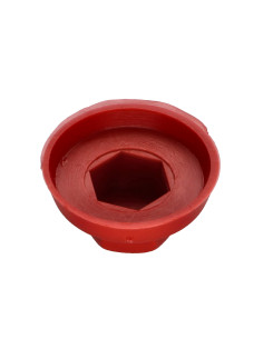 Capuchon Tête hexagonale TH Polyéthylène RAL3003 pour vis... 2