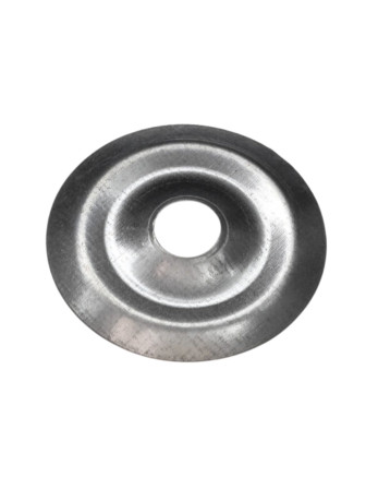 Rosace plate 25 Acier zingué
