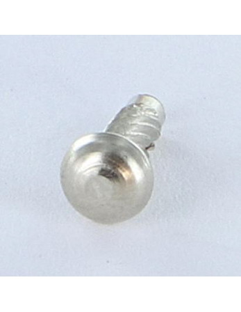 Rivet SIM ou fausse vis à frapper Type U Tête ronde TR 3.56X 3/8 Acier nickelé