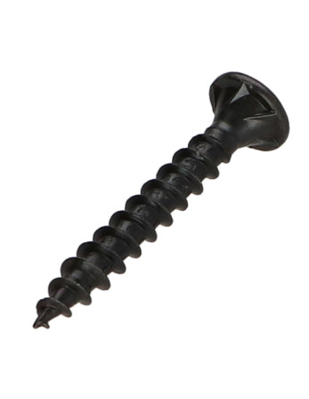 VBA3 Tête fraisée Cranté 3.5X20 TORX T10 Acier zingué noir