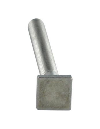 Vis métaux Tête carrée M6X45 10X10X4 Acier zingué