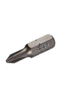 Embout Qualité industrielle 1/4" C6.3 Phillips n° 1...