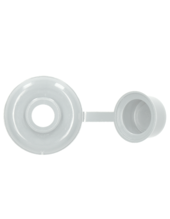 Cache Tirefond De 7 RAL9001 blanc creme Polyéthylène