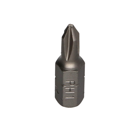 1 x Embout Qualité industrielle 1/4" C6.3 Phillips n° 1 Longueur 25