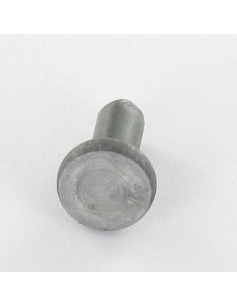 Rivet à frapper Tête plate 9.5X11 Acier brut