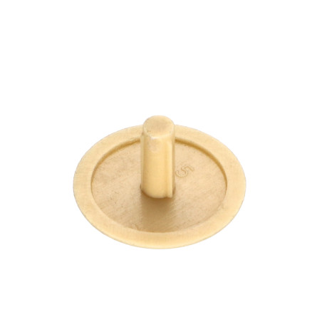 1 x Cache tête de vis Polyéthylène Diamètre de tête: 15 Diametre de tige 3 Longueur tige 6 RAL1001 beige
