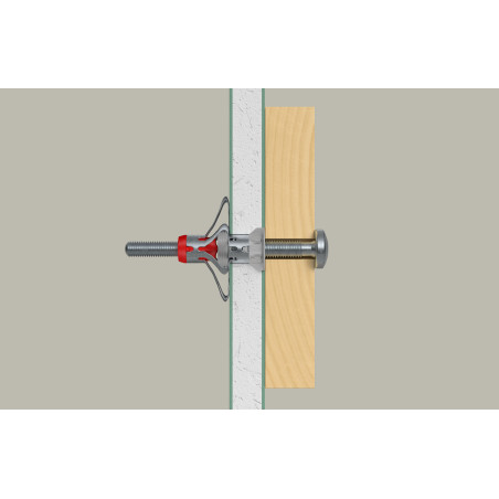 1 x Cheville Métallique Fischer DUOHM 6X55 Pozi