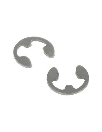 Circlip en E Pour Diamètre Rainure 9 Acier zingué
