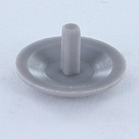 1 x Cache vis Spax Nylon Gris Diamètre de tête: 15 QUEU2.5X7