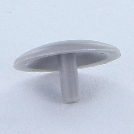 1 x Cache vis Spax Nylon Gris Diamètre de tête: 15 QUEU2.5X7