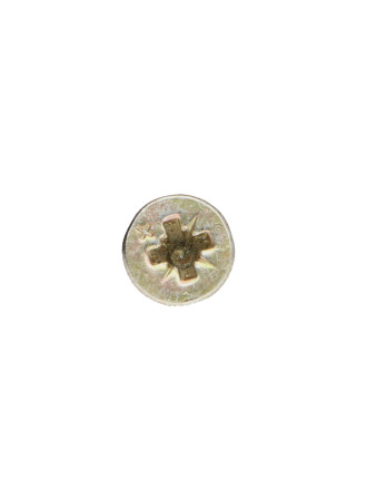 VBA3 Tête fraisée Pozi 3X12 Bichromaté microvis