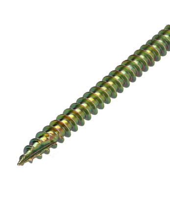 Vis bois TEKOR Tête fraisée Cranté 6X140 Filetée sur 70 TORX T30 ZBCR3+ Pointe antifendage type 17