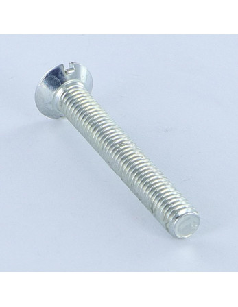 Vis métaux Tête fraisée Fendue M3X7 Acier brut microvis