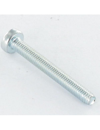Vis autotaraudeuse tête cylindrique bombée large M8X20 Pozi N°4 Acier zingué