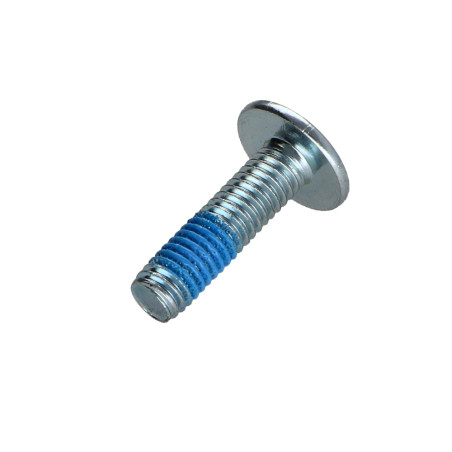 1 x Vis Poelier M6X22 Clé de 4 HC4 Acier zingué Frein filet