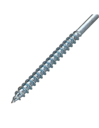 VBA Vis bois agglo Tête ronde TR Pozi N°3 6X100 Filetée sur 60 Acier zingué