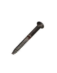 Vis bois Tête fraisée Pozi N°1 3X35 Acier brut microvis 2