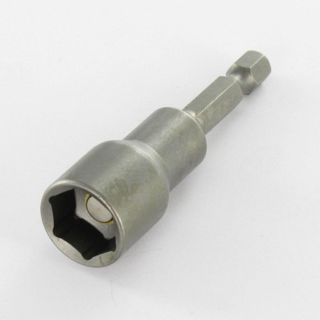 1 x Noix serrage magnétique 1/4" S 12 Longueur 65