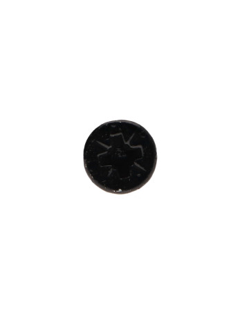 VBA Vis bois agglo Tête fraisée Pozi N°2 4X45 Filetage total Acier zingué noir