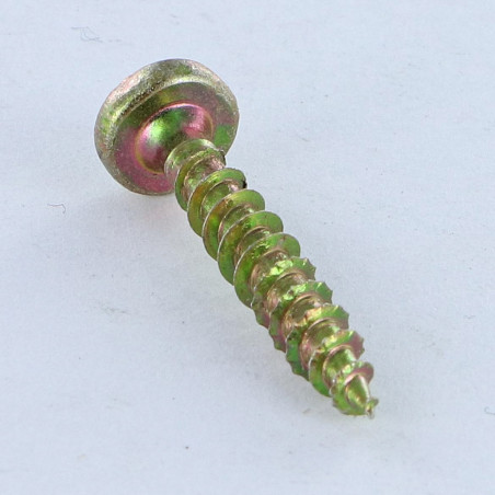 1 x Vis Spax Tête ronde TR Pozi N°2 3.5X15 Bichromaté