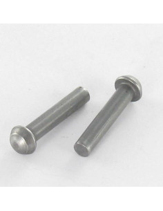 Rivet à frapper Tête ronde TR 6X60 Acier brut