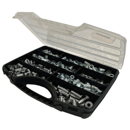 1 x Assortiment de 500 Ecrou A sertir Acier DEGOMETAL