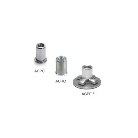 1 x Assortiment de 500 Ecrou A sertir Acier DEGOMETAL