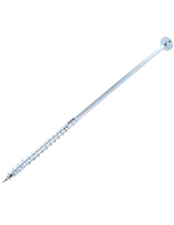 VBA Vis bois agglo Tête disque TORX T40 10X320 Acier zingué