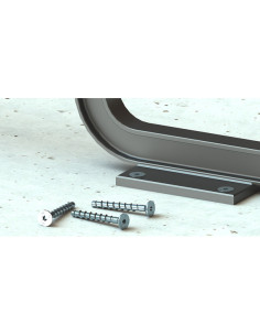 Vis béton Tête fraisée TORX 6X40 Acier zingué 2