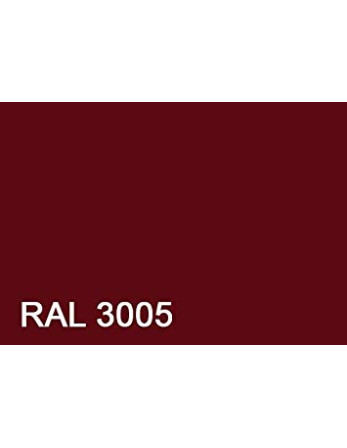 VBA3 Poelier Pozi 4X40 Acier zingué RAL3005 rouge vin Rouge