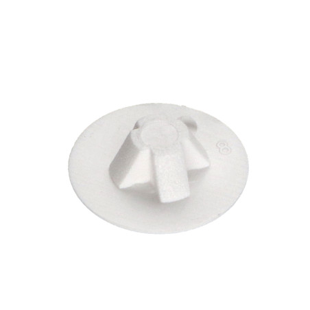 1 x Cache tête de vis Polyéthylène Blanc Pozi N°4 Diamètre de tête: 14