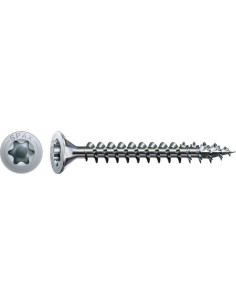 Spax Vis bois Tête fraisée TORX T20 4X30 Filetage total...