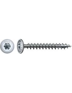 Spax Vis bois Tête disque TORX T30 6X40 Filetée sur 37...
