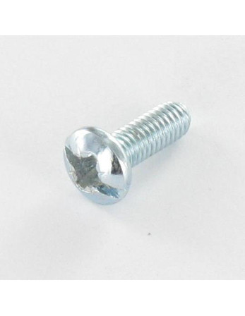 Vis métaux tête cylindrique bombée large POZI et fendu M4X42 Acier zingué