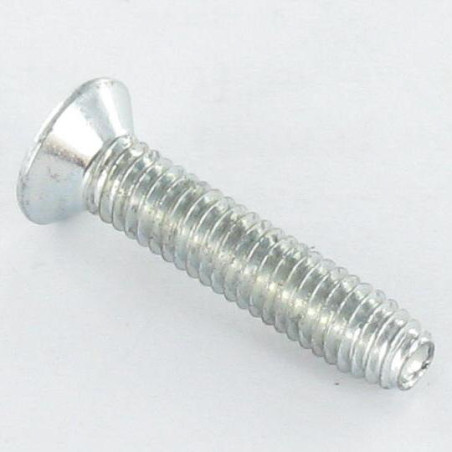 1 x Vis autotaraudeuse Tête fraisée M8X12 Pozi N°4 Acier zingué