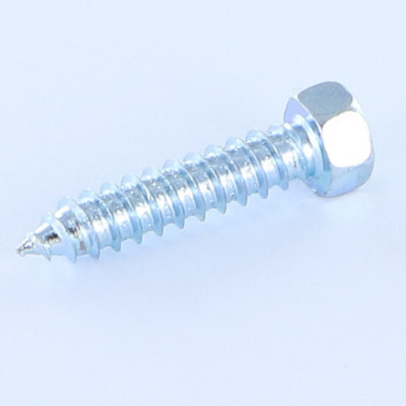 1 x Vis tôle Tête hexagonale TH 4.8X45 Acier zingué