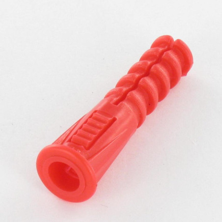 1 x Cheville à collerette RAM RC 8X39 Rouge