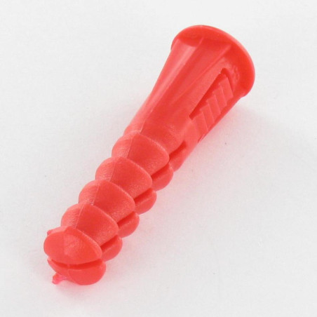 1 x Cheville à collerette RAM RC 8X39 Rouge