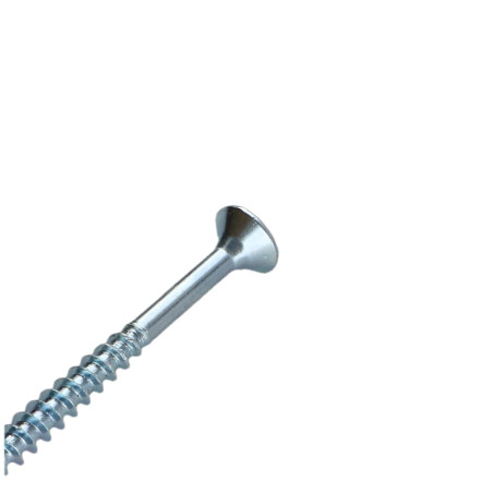 1 x VBA Vis bois agglo Tête fraisée Pozi N°1 3X50 Filetage partiel Acier zingué microvis